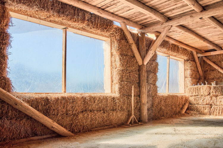 Straw Bale House on the Prairie